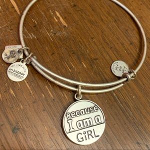 Alex and Ani “Because I’m a Girl” Bracelet